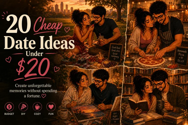 20 Cheap Date Ideas Under $20