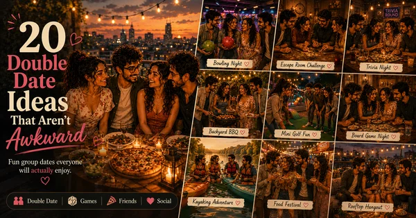 20 Double Date Ideas That Aren't Awkward