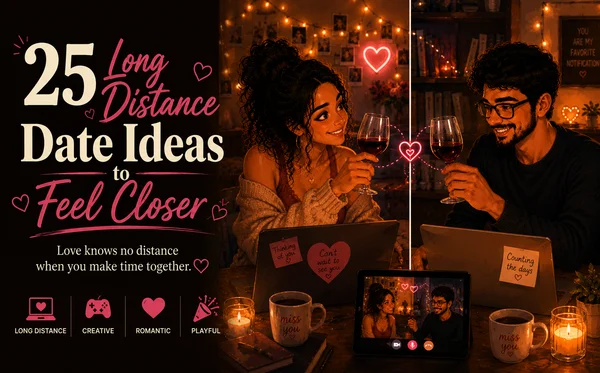 Long-Distance Date Ideas That Don't Feel Like a Video Call
