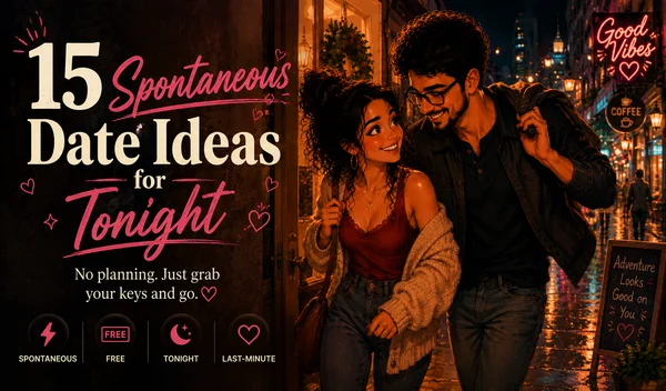 Spontaneous Date Ideas You Can Do Tonight